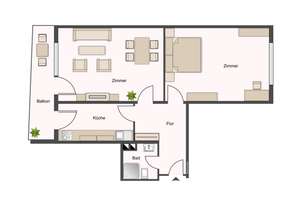 WG Traum: Ihre Wohnung mit Südbalkon! – Die vollständige Adresse der Immobilie erhältst du vom Anbieter., 48153 Schützenhof, Münster – Vorschaubild 6