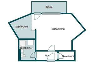 Richtig zuhause: Gepflegte Etagenwohnung – 4319 Engelsdorf, Leipzig – Vorschaubild 8