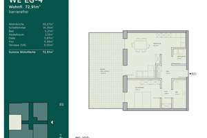 Erstbezug: Moderne 3-Zimmer-Wohnung mit Balkon in Wuppertal-Cronenberg – Die vollständige Adresse der Immobilie erhältst du vom Anbieter., 42349 Cronenberg, Wuppertal – Vorschaubild 6
