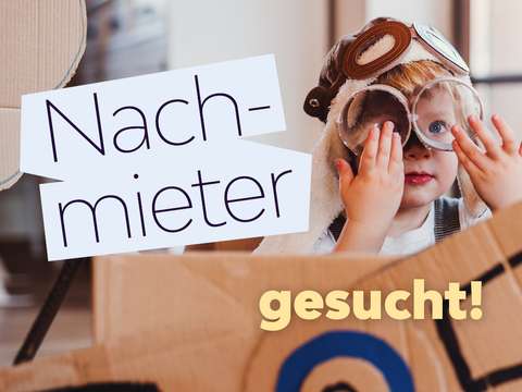 Nachmieter für 3 2024 Raumwohnung