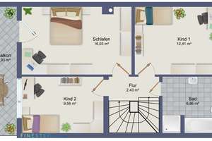 Familienfreundlich wohnen – mit Garten, Balkon und Dachstudio – Die vollständige Adresse der Immobilie erhältst du vom Anbieter., 85551 Kirchheim bei München – Vorschaubild 30