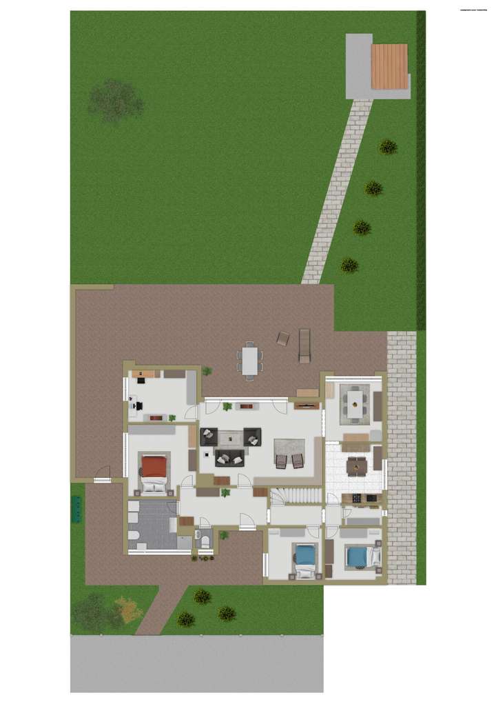 Erdgeschoss & Außenbereich