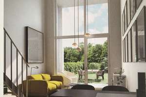 Exklusive 1,5-Zimmer-Galerie-Wohnung mit Terrasse/Garten und EBK in Regensburg – Otto-Hahn-Straße 36d, 93053 Galgenberg, Regensburg – Vorschaubild 1