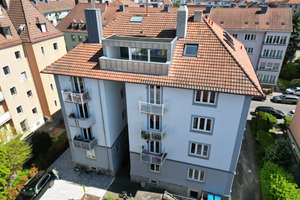 Helle 3 Zimmer Dachwohnung mit Festungsblick – Egloffsteinstraße 2, 97072 Sanderau, Würzburg – Vorschaubild 2