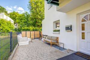 Architekten-Haus in idyllischer A1-Mikrolage, Raumwunder, 300m Luftlinie zur Isar, 8km v. Zentrum!  – Isaraustraße 16a, 85774 Unterföhring – Vorschaubild 5