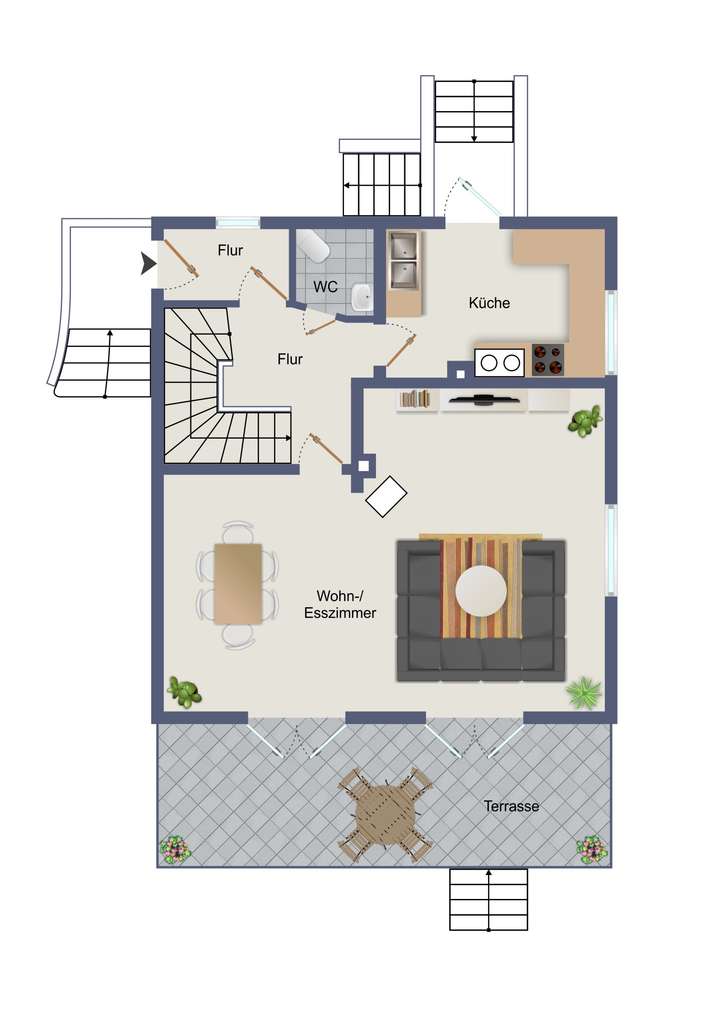 Grundriss Erdgeschoss