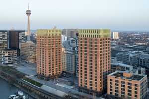 WIN WIN - Wohnen im Medienhafen - 3 Zimmer Designerwohnung in direkter Wasserlage – Düsseldorf – Vorschaubild 1