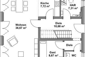 Neubau eines modernen EINFAMILIENHAUSES in grüner Umgebung im schönen Inning am Ammersee – Die vollständige Adresse der Immobilie erhältst du vom Anbieter., 82266 Inning am Ammersee – Vorschaubild 9