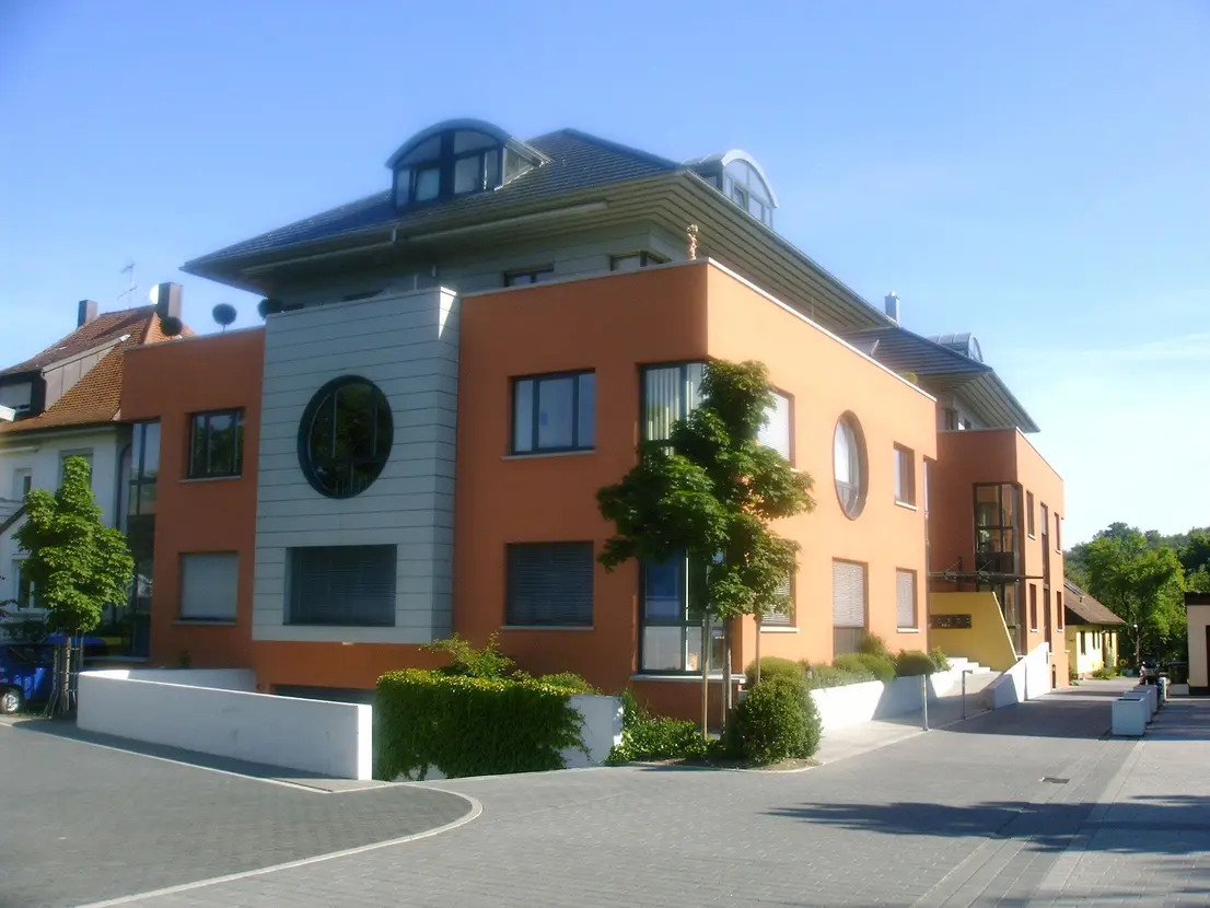 Haus morgens