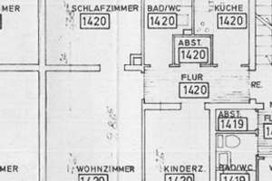 Gepflegte 2,5 -Zimmer Wohnung - nutzbar als 3-Zi.Wohnung - mit Balkon in Bogenhausen – Buschingstr. 21, 81677 Parkstadt, München – Vorschaubild 2