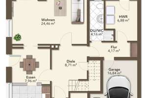 Bremerhaven (Weddewarden) // Familienfreundliche Doppelhaushälfte mit schönem Garten und Garage – Die vollständige Adresse der Immobilie erhältst du vom Anbieter., 27580 Wedderwarden, Bremerhaven – Vorschaubild 34