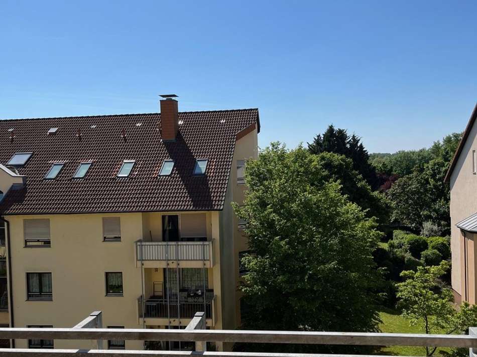 Balkonblick in die Riedwiesen