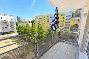 Exklusive 1-Zimmer-Wohnung mit Balkon, Skylineblick & TG-Stellplatz in Bestlage Bockenheim – 60486 Bockenheim, Frankfurt am Main – Vorschaubild 1
