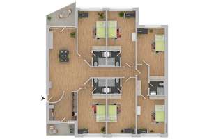 !Ausschließlich! FÜR STUDIERENDE (DUAL ODER VOLLZEIT) : WG-Zimmer in moderner 6er WG – Im Brauereiviertel 9, 24118 Ravensberg, Kiel – Vorschaubild 15