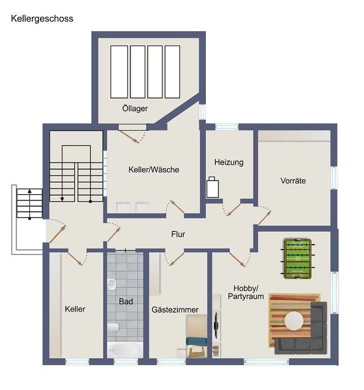 Grundriss Kellergeschoss