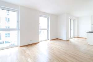 Exklusives Wohnambiente in ERSTBEZUG: Lichtdurchflutete 2-Zi.-Etagenwohnung mit Balkon – Meta-Gadesmann-Str. 24, 60326 Gallus, Frankfurt am Main – Vorschaubild 2