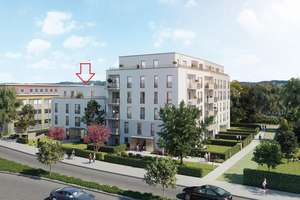 Exklusives Neubau Penthouse mit 3 Zimmern und Einbauküche