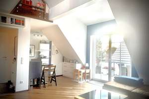 Besichtigung am 2.6.: Traumhafte Loftwohnung mit offener Galerie, großem Balkon in edlem Design – Thaddäus-Eck-Straße 53, 81247 Obermenzing, München – Vorschaubild 4
