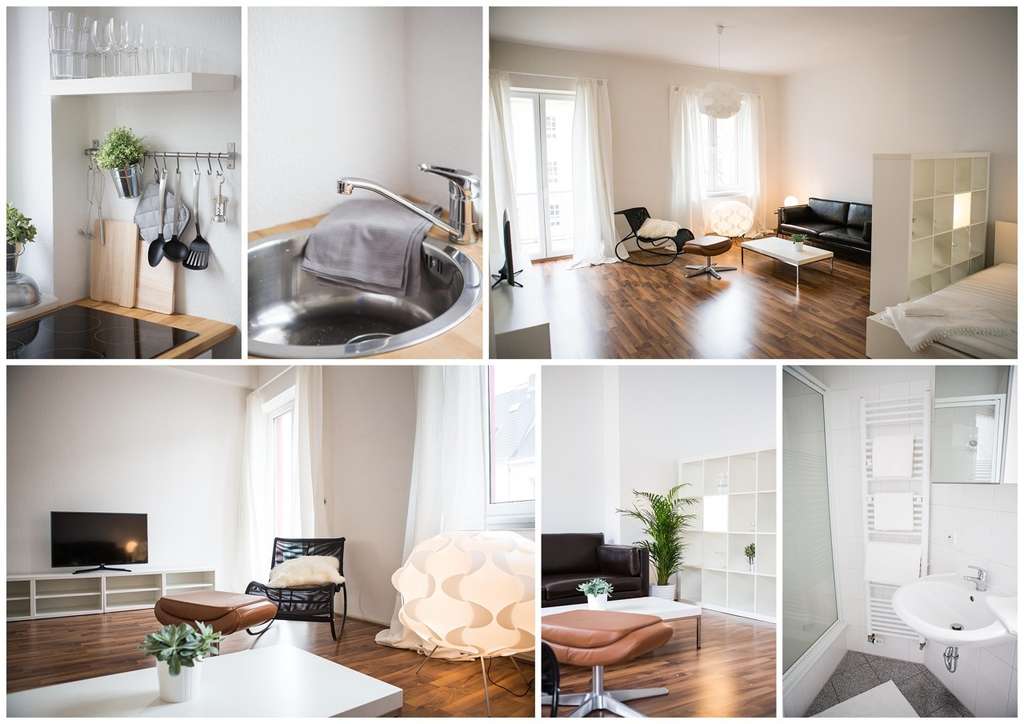 Sehr schöne, helle, modern möblierte Wohnung mit Balkon in ruhiger, zentraler Lage