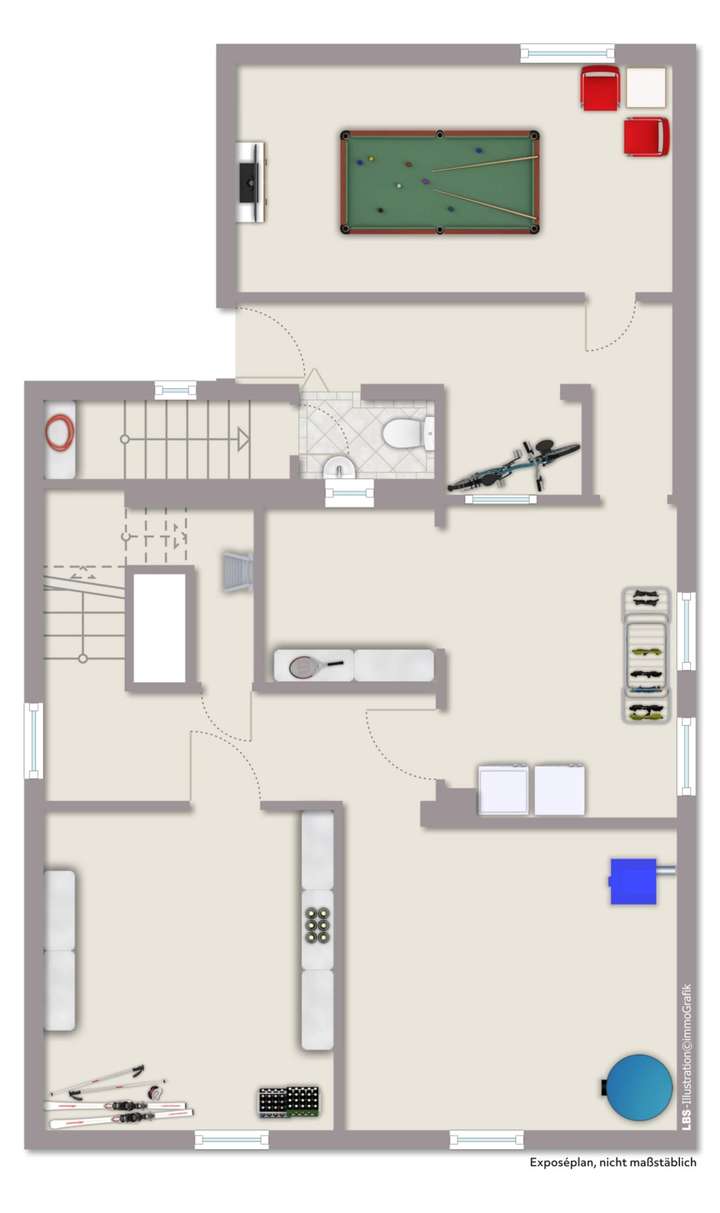 Grundriss Keller