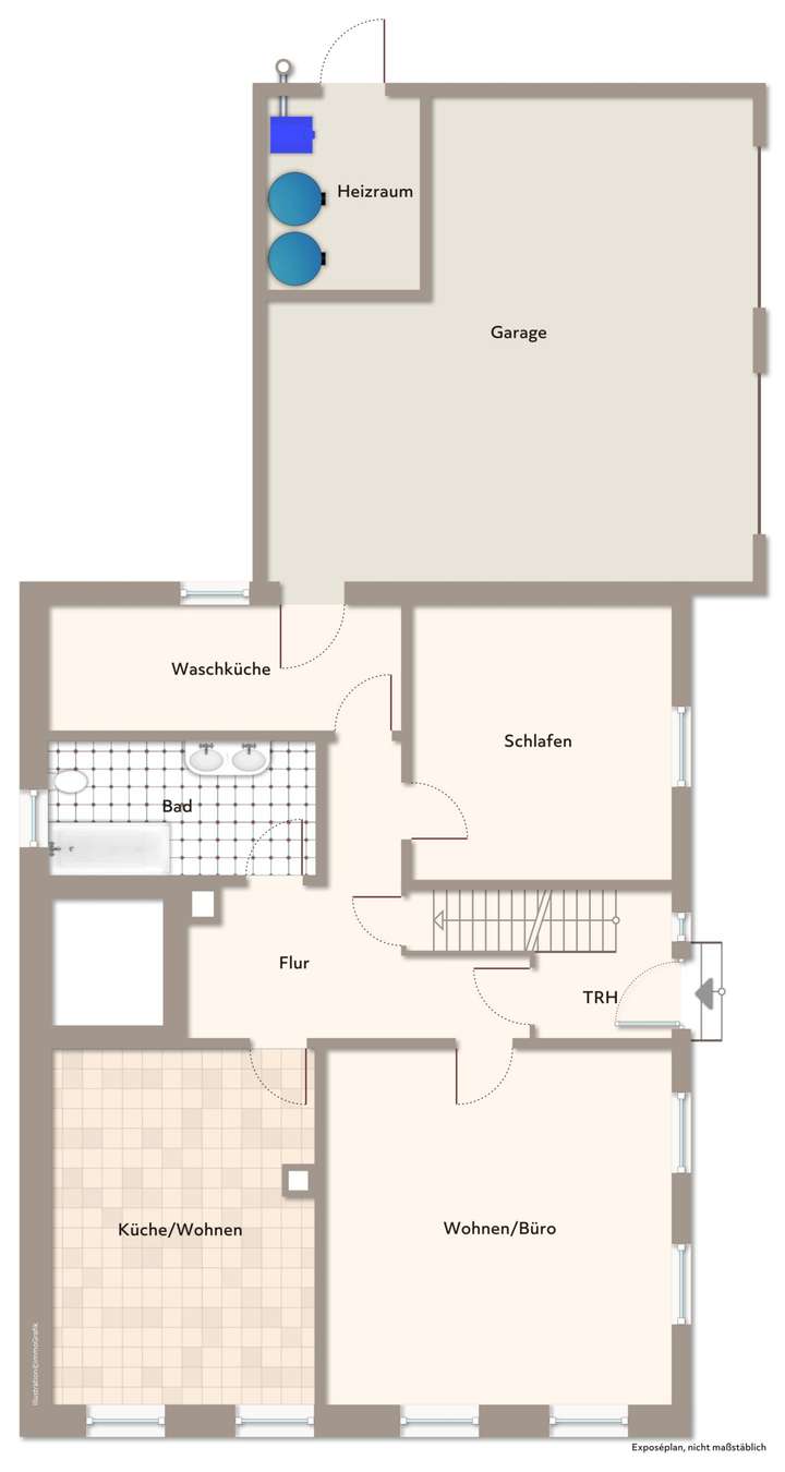 GrundrissEGbearbunmöbliert