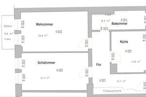 MÖBLIERTE WOHNUNG IN MAXVORSTADT BEFRISTET ZUM 30.06.27 – Die vollständige Adresse der Immobilie erhältst du vom Anbieter., 80799 Am alten nördlichen Friedhof, München – Vorschaubild 12
