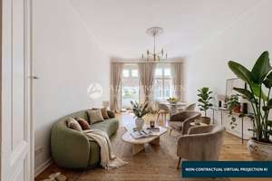 Lichtdurchflutete 2-Zimmer-Wohnung mit Balkon und modernem Bad
