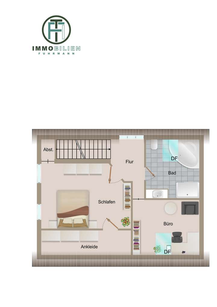 Grundriss Dachgeschoss (nicht 