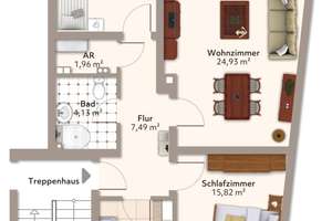Helle 3-Zimmer-Eigentumswohnung in Bielefeld-Sennestadt – Die vollständige Adresse der Immobilie erhältst du vom Anbieter., 33689 Sennestadt, Bielefeld – Vorschaubild 13