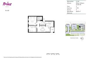 Platz für das Homeoffice: 3-Zimmer Wohnung mit Einbauküche und Fußbodenheizung – Walter-Hallstein-Straße 18a, 55130 Weisenau, Mainz – Vorschaubild 8
