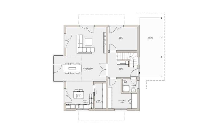 Grundriss Erdgeschoss