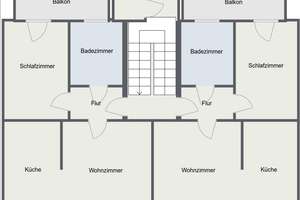 Frisch saniert: Helle 2-Zimmer-Dachgeschosswohnung mit Balkon in Magdeburg Lemsdorf – Ballenstedter Straße 3, 39118 Lemsdorf, Magdeburg – Vorschaubild 12