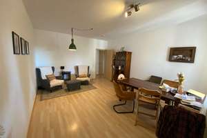 Großzügige Maisonette Wohnung mit Balkon + Gartenabteil.