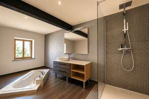 Rustikaler Charme & Moderne: Kernsaniertes Bauernhaus - Kamin - Sauna - Pool - Wärmepumpe - PVAnlage – Die vollständige Adresse der Immobilie erhältst du vom Anbieter., 4316 Baalsdorf, Leipzig – Vorschaubild 14