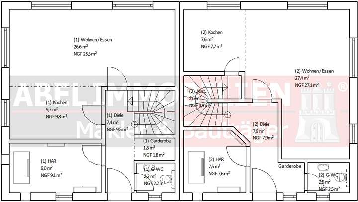 Grundrissvorschlag EG