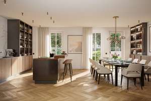 HARLACHINGER VILLEN-STADTHAUS MIT EXKLUSIVER AUSSTATTUNG DIREKT AM HOCHUFER - MENTERSCHWAIGE – Harthauser Straße 58, 81545 Harlaching, München – Vorschaubild 5