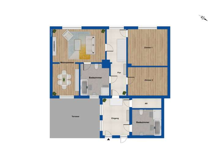 Grundriss Erdgeschoss