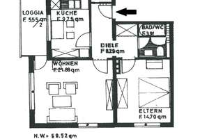 Tolle Etagenwohnung mit Sonnenbalkon, EINBAUKÜCHE – Aktienstraße 71, 45359 Schönebeck, Essen – Vorschaubild 3