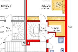Modernes Neubau- Reihenhaus in Mannheim Wallstadt mit Terrasse, Garten, Dachloggia ✨, und Carport 🚘 – 68259 Wallstadt, Mannheim – Vorschaubild 9