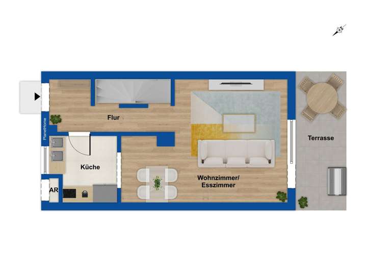 Grundriss Erdgeschoss