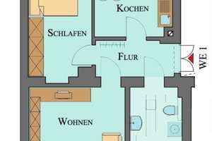 *Kapitalanlage in Hilbersdorf: seit 2016 fest vermietete 2-Raum-Wohnung* – Margaretenstraße 28, 9131 Hilbersdorf, Chemnitz – Vorschaubild 2