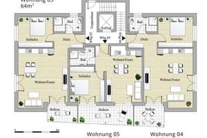 KfW 40 QNG Neubau in Stuttgart-Rohr: 2-Zimmer-Wohnung mit Südbalkon – Die vollständige Adresse der Immobilie erhältst du vom Anbieter., 70565 Rohr, Stuttgart – Vorschaubild 3