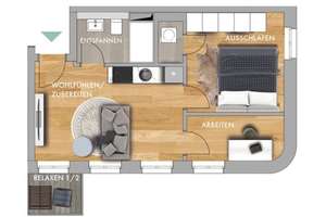 *** modernes Appartement 2,5 Zimmer* gehobene Ausstattung * EBK * Bad mit Dusche*** – Straße der Nationen 82, 9111 Zentrum, Chemnitz – Vorschaubild 17