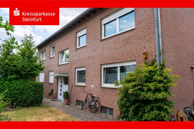 Seltene Gelegenheit in Saerbeck: Wohnung mit Privatgarten, Balkon und Stellplatz