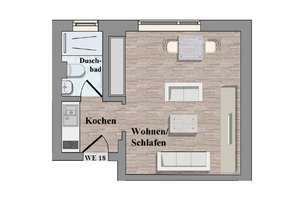 [D-Flingern] Apartment mit hochwertiger Einbauküche in zentraler Wohnlage – 40233 Oberbilk, Düsseldorf – Vorschaubild 7