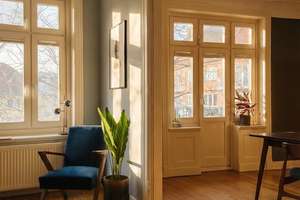 3-Zi.-Altbaujuwel mit Balkon und historischem Kachelofen im idyllischen Komponistenviertel – Die vollständige Adresse der Immobilie erhältst du vom Anbieter., 22083 Barmbek-Süd, Hamburg – Vorschaubild 6