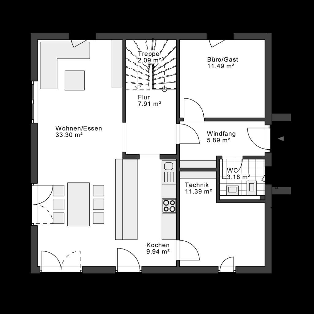 Immobilie in Kroppach - AUSBAUHAUS mit System – selber bauen, clever sparen! - Bild 3