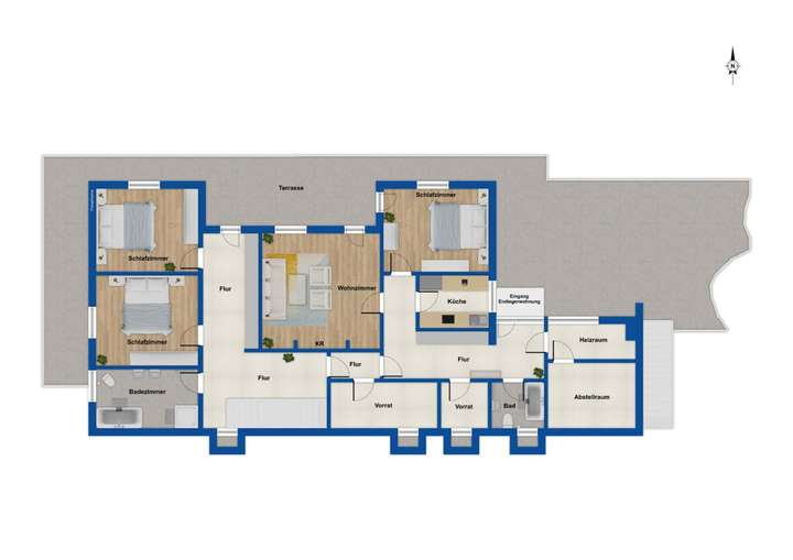 Grundriss Untergeschoss