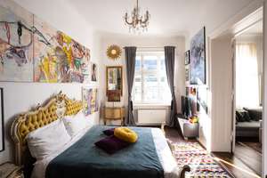 Light-filled south-west facing corner Altbau apartment with balcony in Boxhagener Kiez. – Die vollständige Adresse der Immobilie erhältst du vom Anbieter., 10245 Friedrichshain, Berlin – Vorschaubild 14