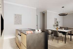 herrschaftlich sanierte/möblierte Altbau 4 Zi/Balk.Whg.Pempelfort TOPLAGE – 40477 Pempelfort, Düsseldorf – Vorschaubild 5